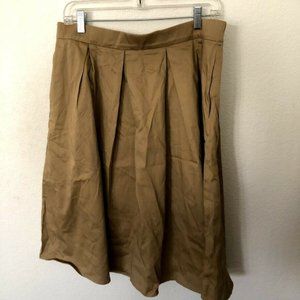 Tandisk Women's Vintage A-line Printed Pleated